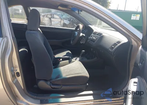 2002 Honda Civic Lx from USA, damaged, VIN 1HGEM22522L041411